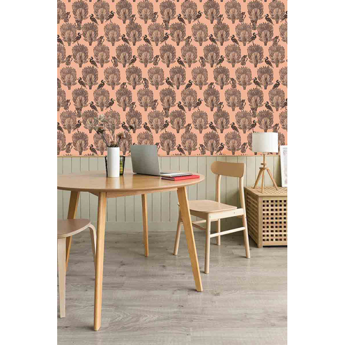 Papier peint Palm coloris Aube